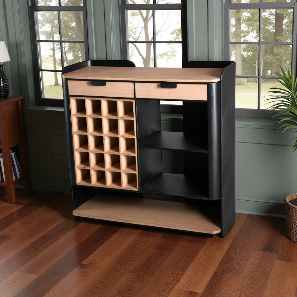ARTIVELLO Wood Wine Cabinet -258031