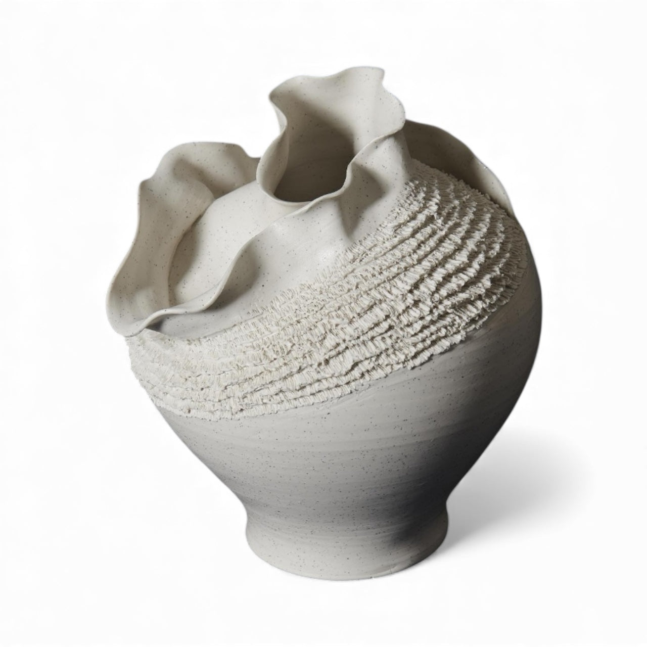 CLAIR & CHIC Handmade Ceramic Vase - JY23215