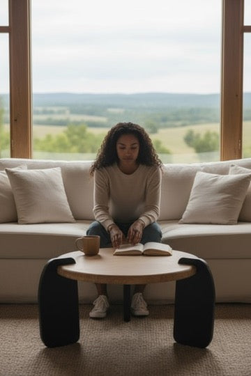 ARTIVELLO Round Coffee Table -LK-25035