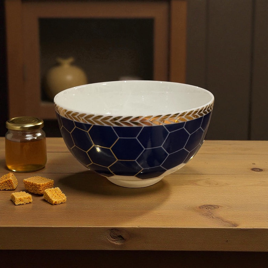 ITALORO Honey bee ,24 K Gold Line, Dining Ware 47 PCS ,OH-16391