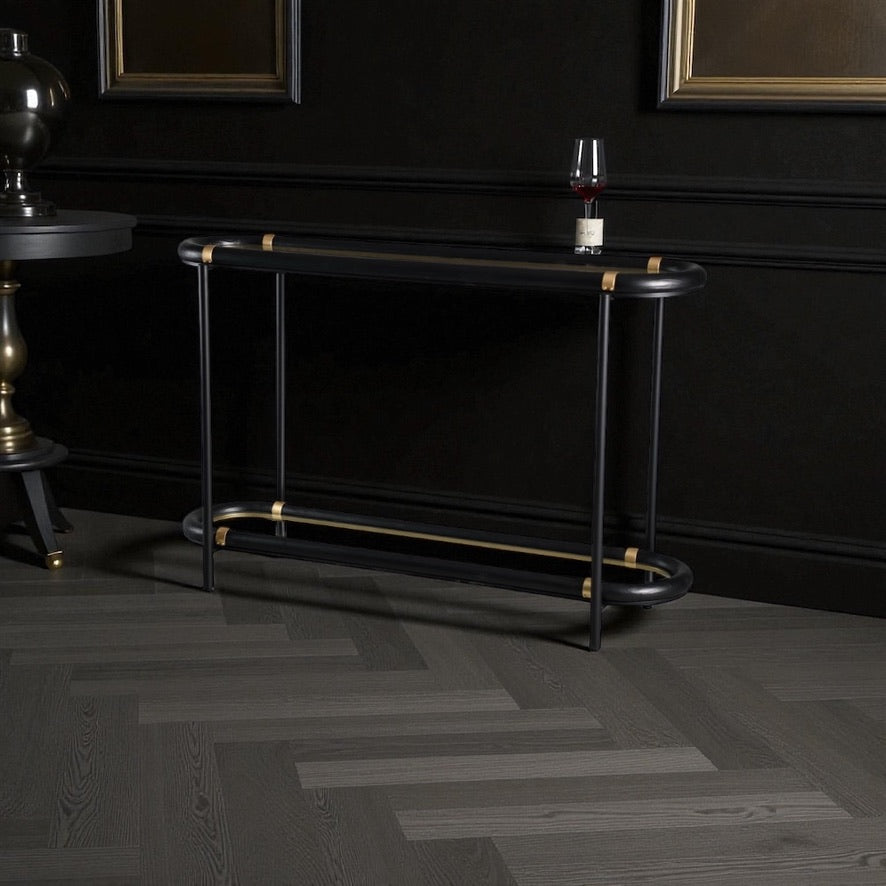 ARTIVELLO Console Glass & Wood Table -258094