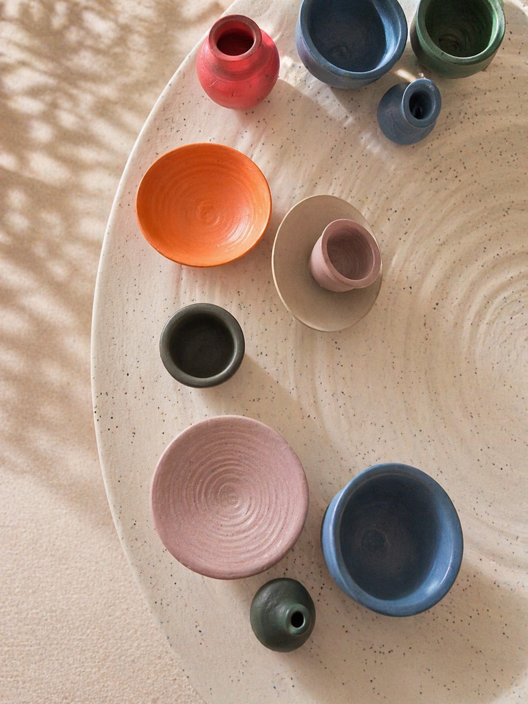 CLAIR & CHIC Handmade Ceramic Fruit Bowl - JDQ24032