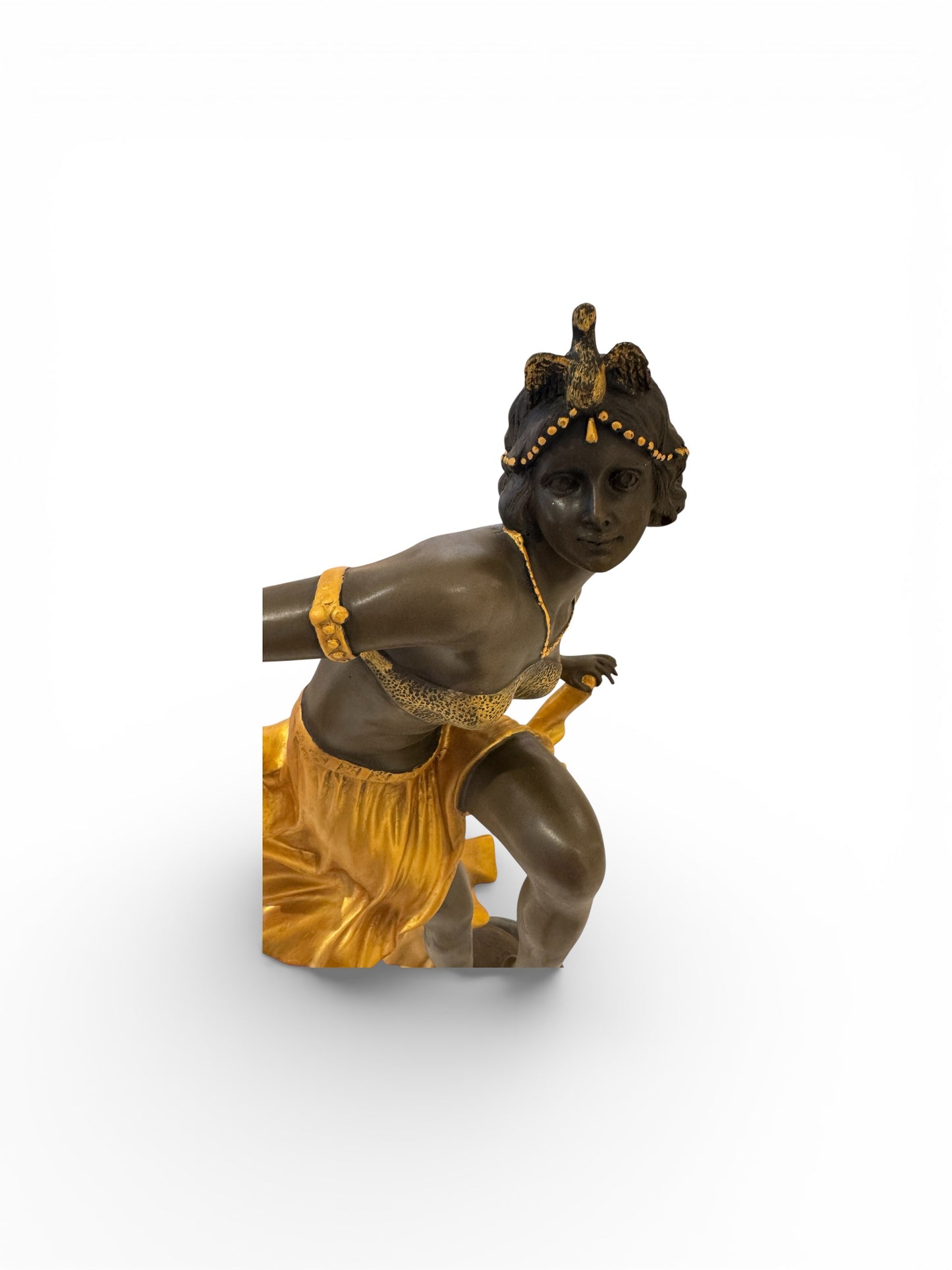 Giovanni Handmade Female Dancer Bronze Statue EP-951MJ, 51.2×24×14.4 cm
