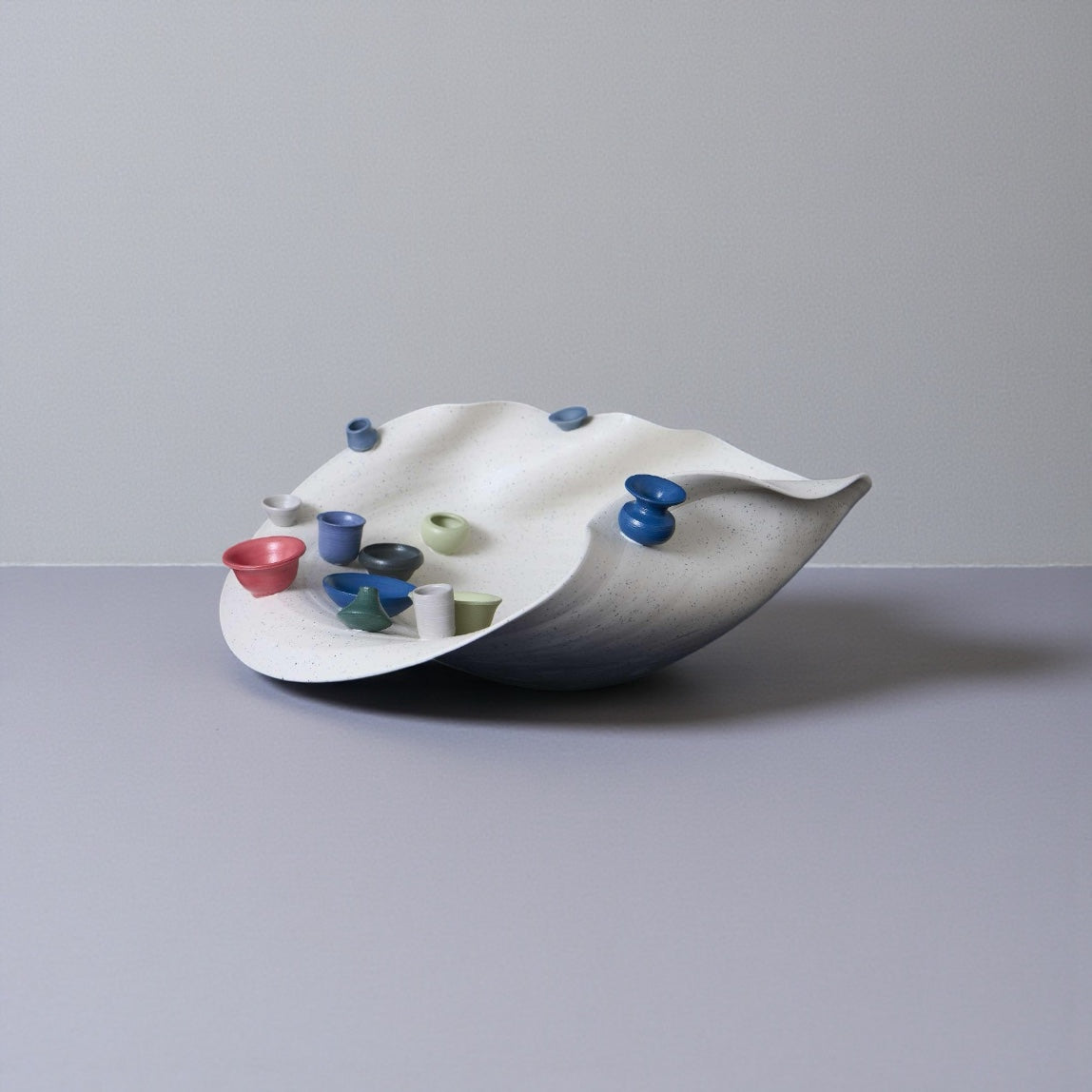 CLAIR & CHIC  Handmade Ceramic Fruit Bowl  - JDQ24026