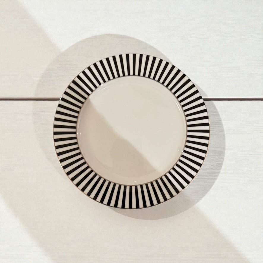 ITALORO Black & White Dining Ware 47 PCS, TE0064-2310015