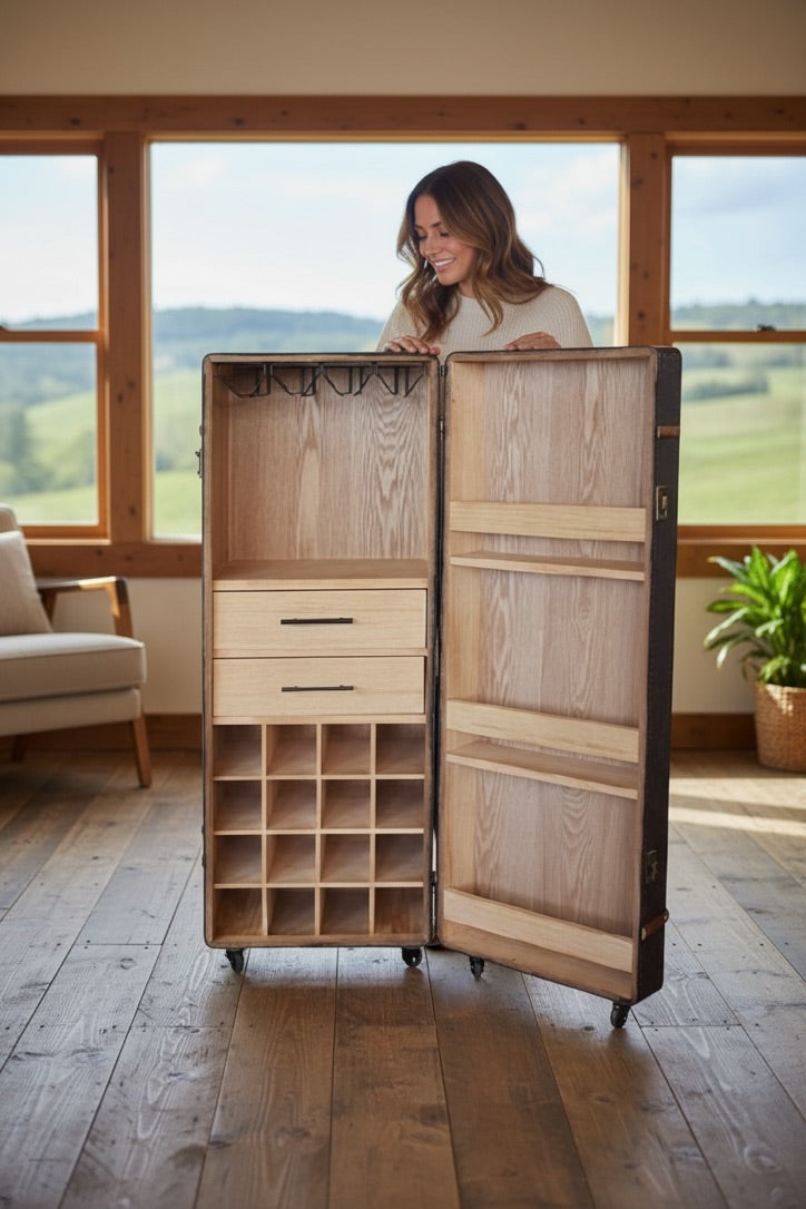 ARTIVELLO  Wine Wheels Cabinet -LK-25015