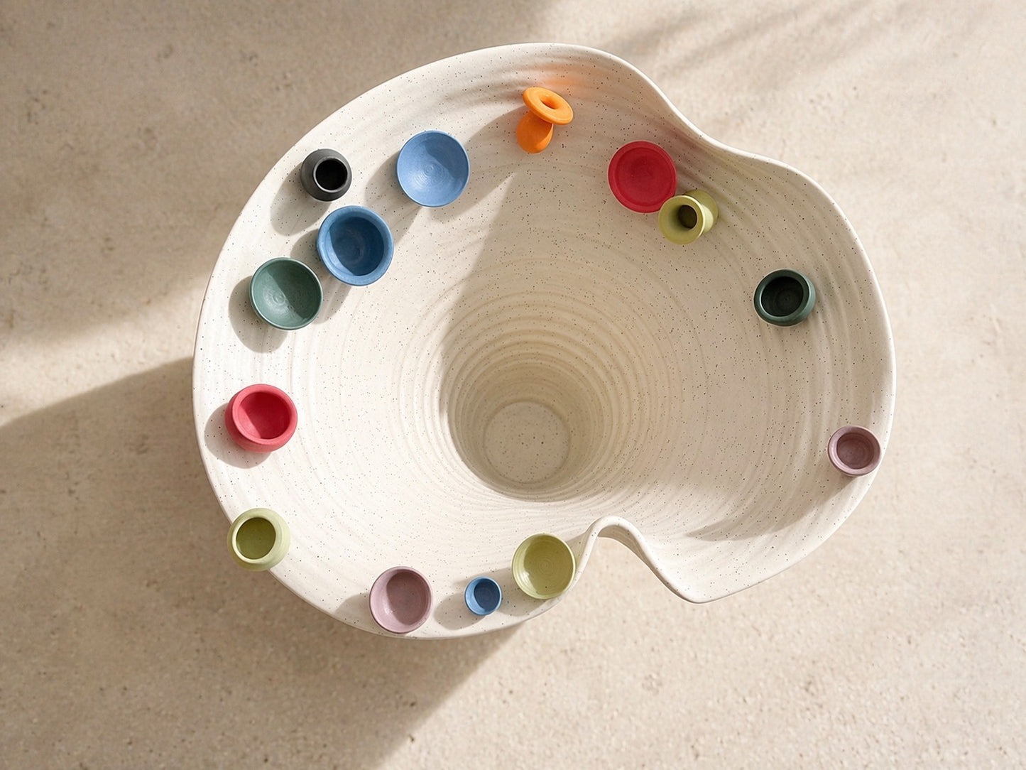 CLAIR & CHIC  Handmade Ceramic Vase - JDQ24029