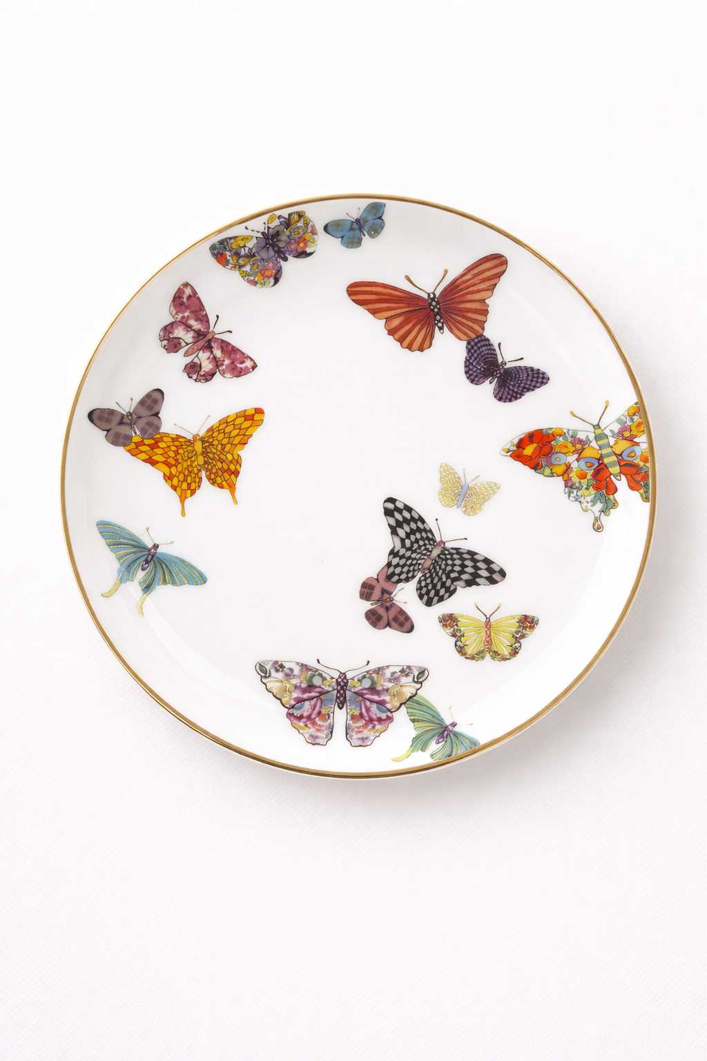 ITALORO Butterfly , 24 K Gold Line , Dining Ware 47 PCS ,OH-22013