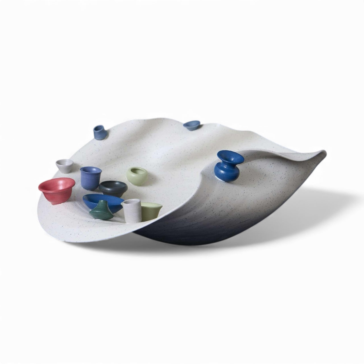CLAIR & CHIC  Handmade Ceramic Fruit Bowl  - JDQ24026