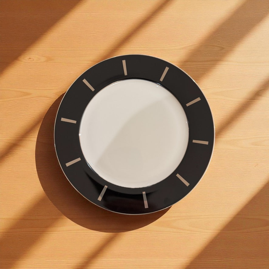 ITALORO Black & White Dining Ware 47 PCS, TE0064-2310015