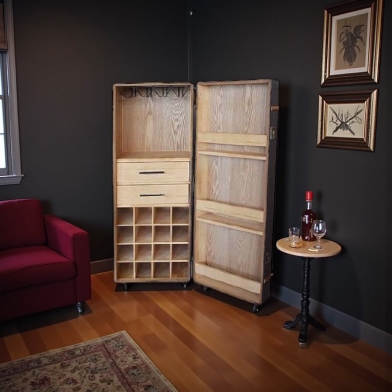 ARTIVELLO  Wine Wheels Cabinet -LK-25015