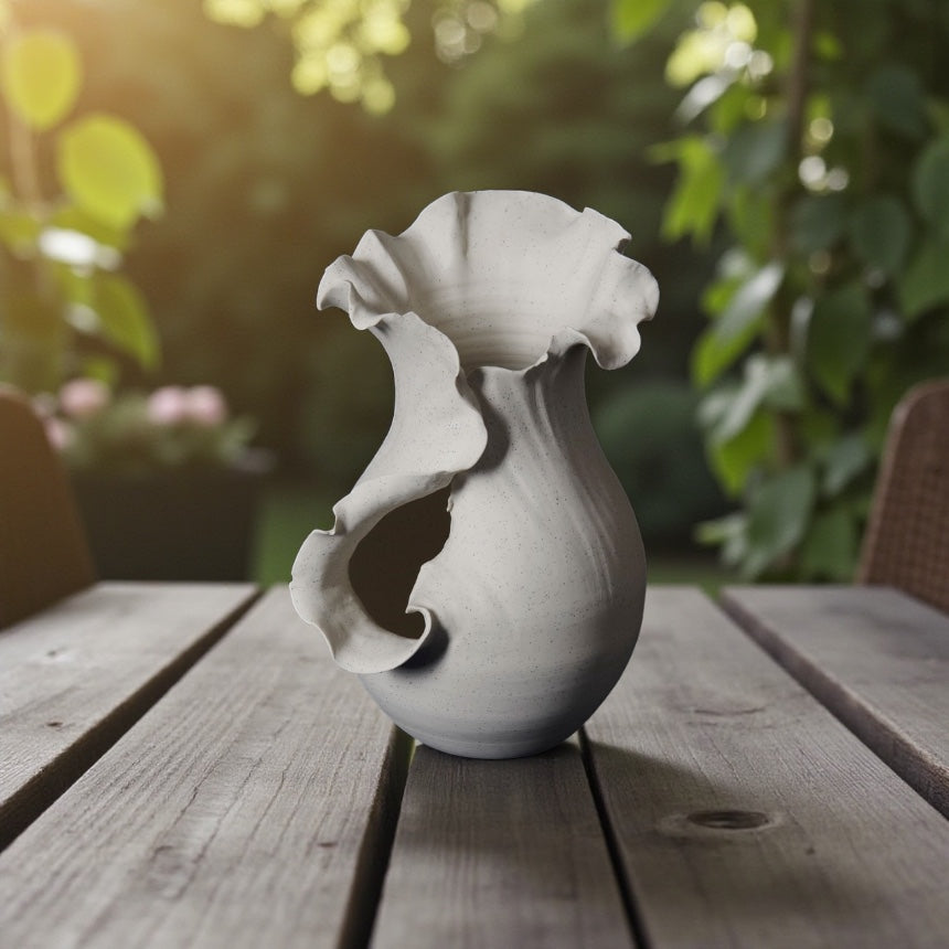 CLAIR & CHIC  Handmade Ceramic Vase - JY23171