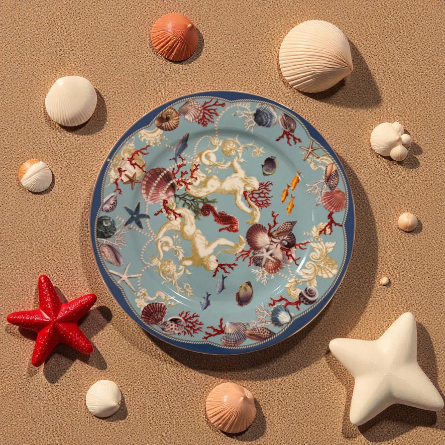 ITALORO Ocean Dining Ware 47 PCS ,TE0064-2502021