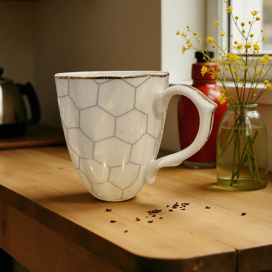 ITALORO Honey bee ,24 K Gold Line, Dining Ware 47 PCS ,OH-16391