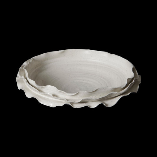 CLAIR & CHIC  Handmade Ceramic Fruit Bowl  - JY23207