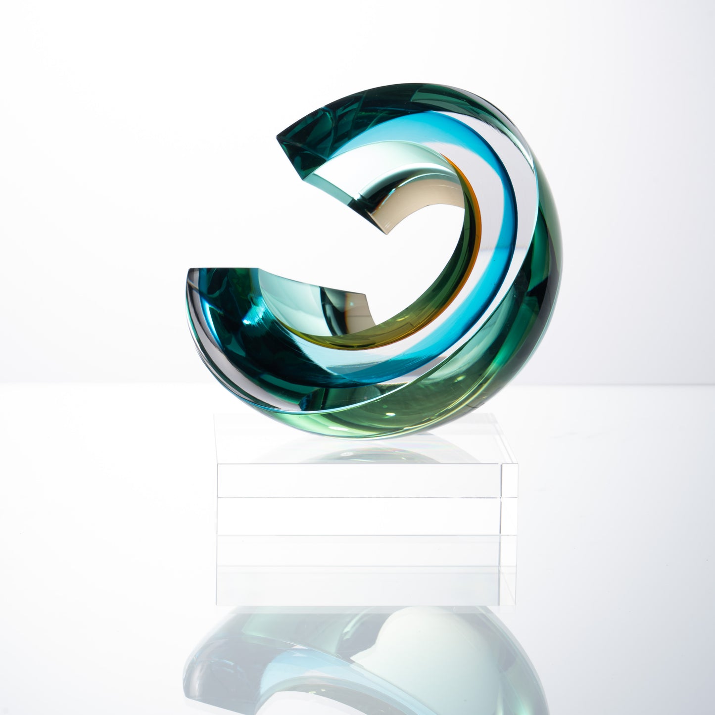 MURATERRA Crystal Green Stand Decoration - AJ00108