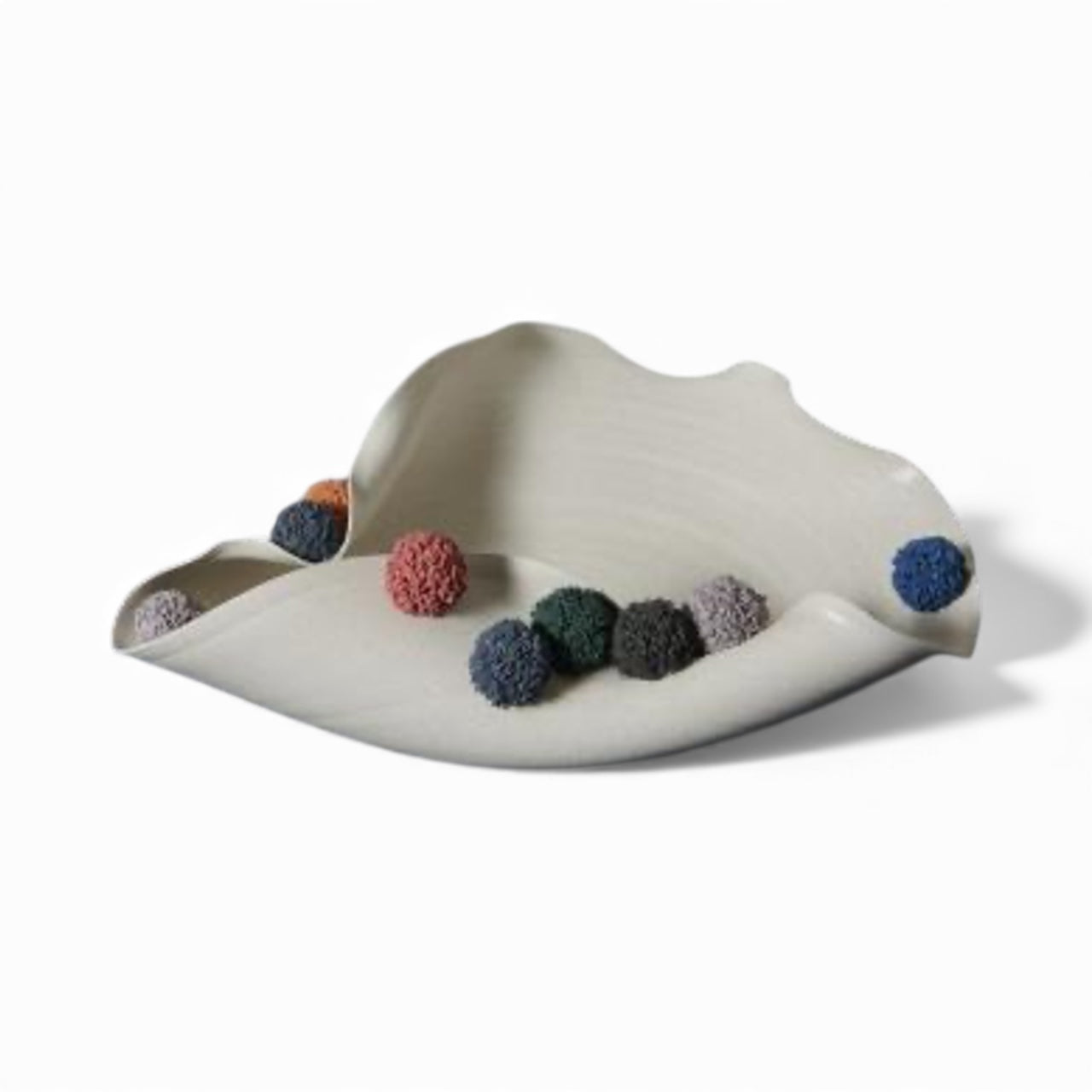 CLAIR & CHIC  Handmade Ceramic Fruit Bowl  - SQ24013