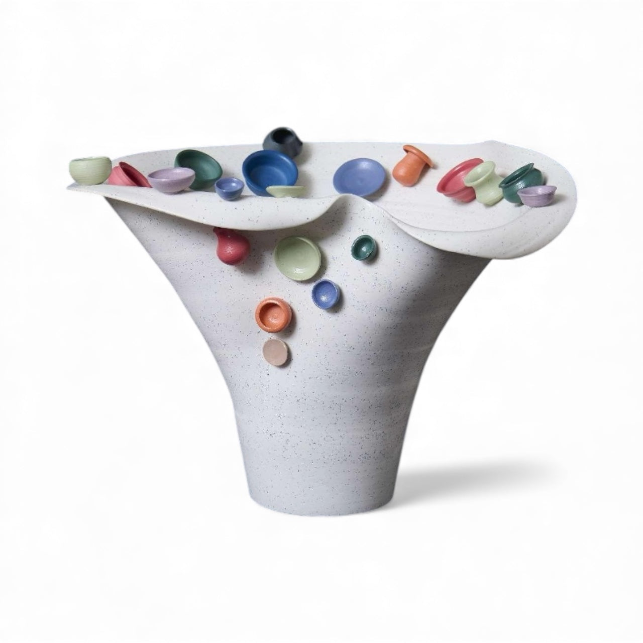 CLAIR & CHIC  Handmade Ceramic Vase - JDQ24029