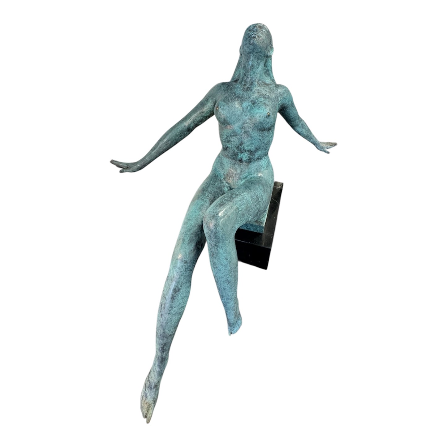 Giovanni Handmade Female Figure Bronze Statue LE-038HL , 38×45×37 cm