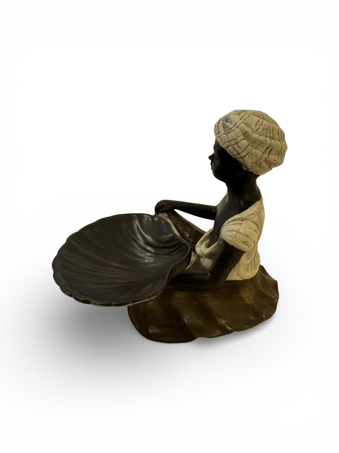 Giovanni Handmade Decorative Bronze Candle Holder CH-091MC, 13×12×12 cm