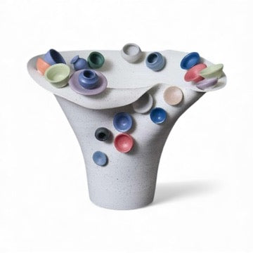 CLAIR & CHIC  Handmade Ceramic Vase - JDQ24025