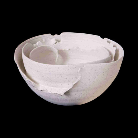 CLAIR & CHIC  Handmade Ceramic Fruit Bowl  - JDC25016