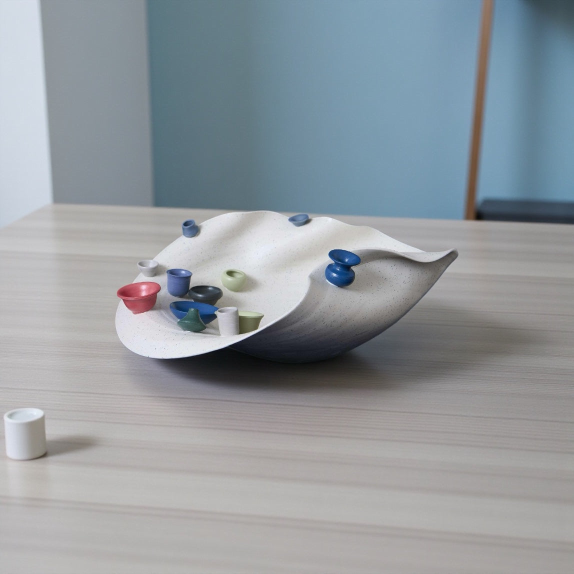 CLAIR & CHIC  Handmade Ceramic Fruit Bowl  - JDQ24026