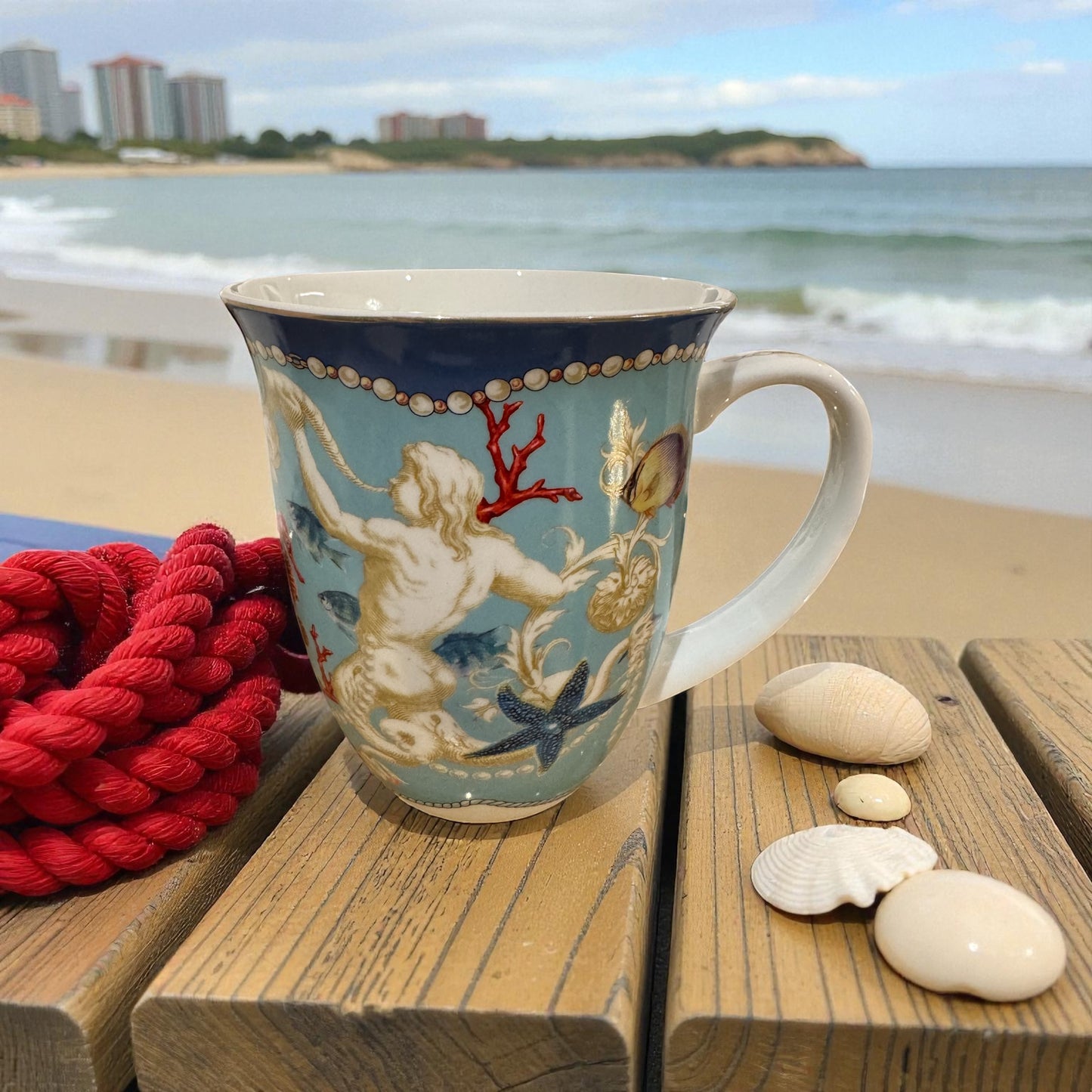 ITALORO Ocean Dining Ware 47 PCS ,TE0064-2502021