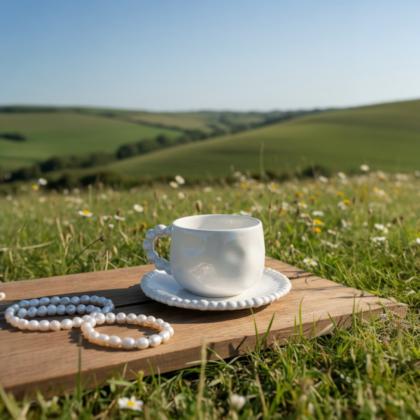 ITALORO Pearl Dining Ware 48 PCS, HWZD48