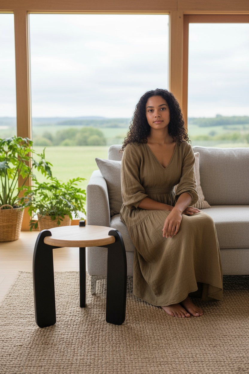 ARTIVELLO   Round Side Table  -LK-25036