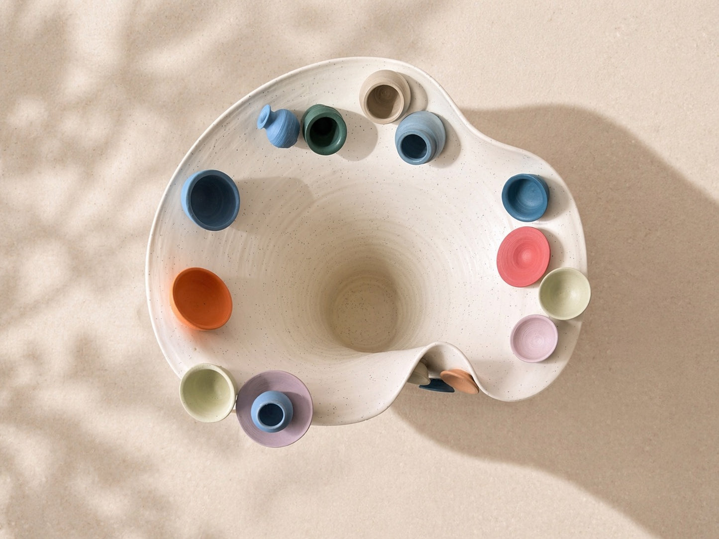 CLAIR & CHIC  Handmade Ceramic Vase - JDQ24025