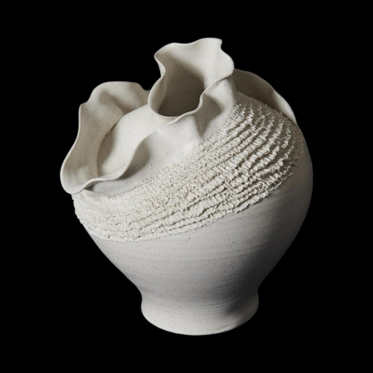 CLAIR & CHIC  Handmade Ceramic Vase - JY23215