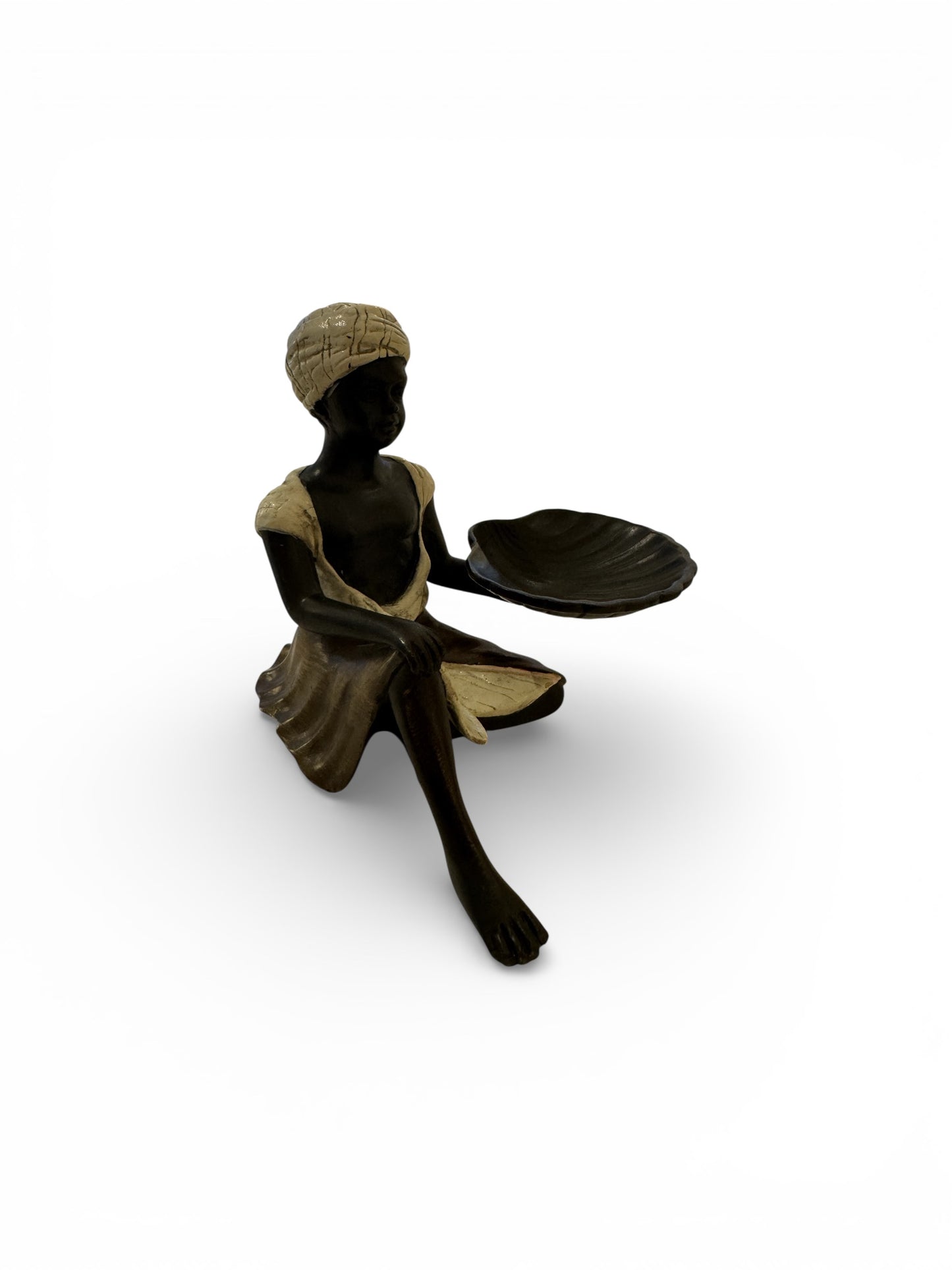 Giovanni Handmade Decorative Bronze Candle Holder CH-091MC, 13×12×12 cm
