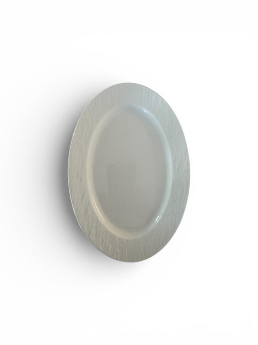 ITALORO 12"X8.25"  ROCK OVAL PLATE , JX269-A006-03