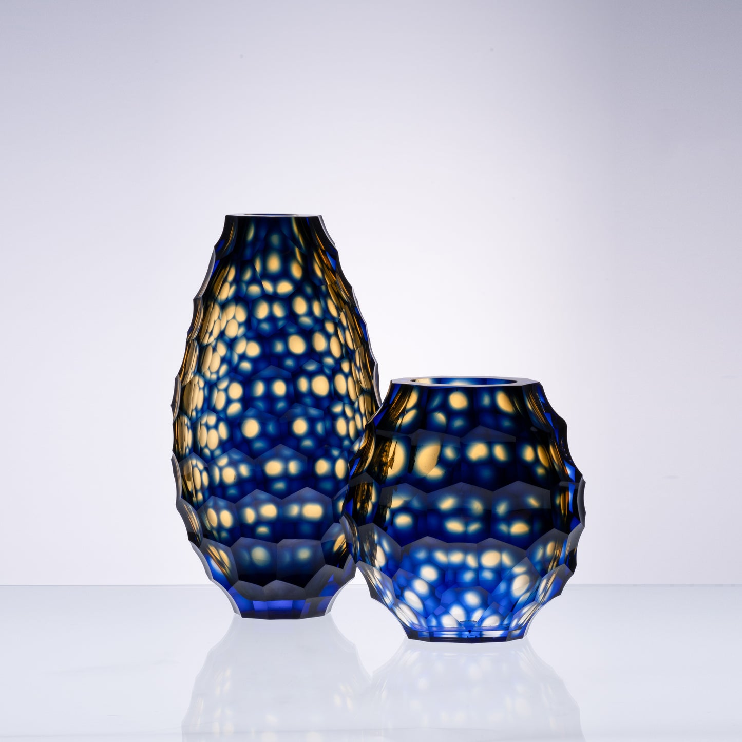 MURATERRA Blue -Cobalt Vase tall  -AJ1010004