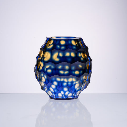 MURATERRA Blue -Cobalt vase Short  -AJ1010003