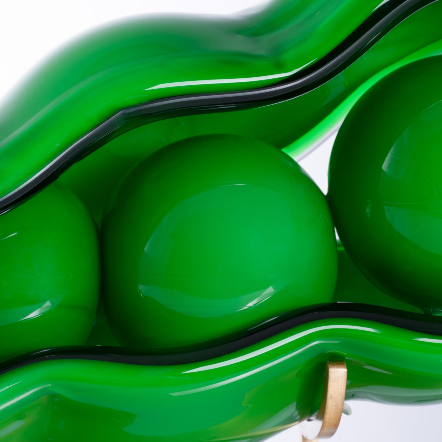 MURATERRA Crystal Green Peas Stand  Decoration  - AJ1012039