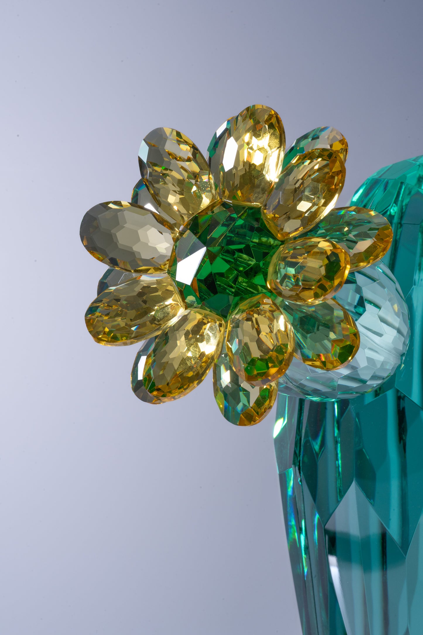 MURATERRA Crystal Cactus Stand  Decoration  - AJ05432