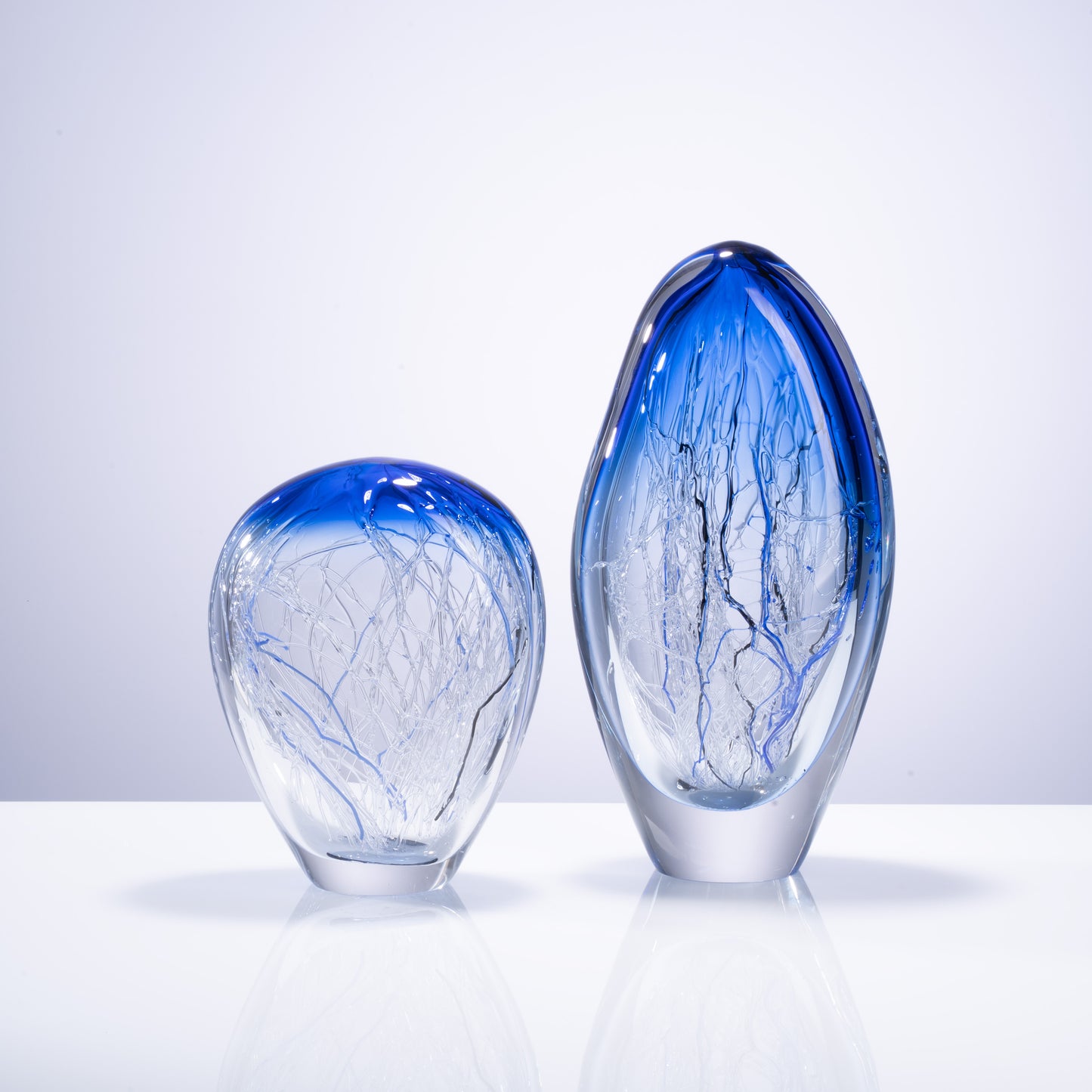 MURATERRA Crystal Blue Stand  Decoration Short  - YB1012009