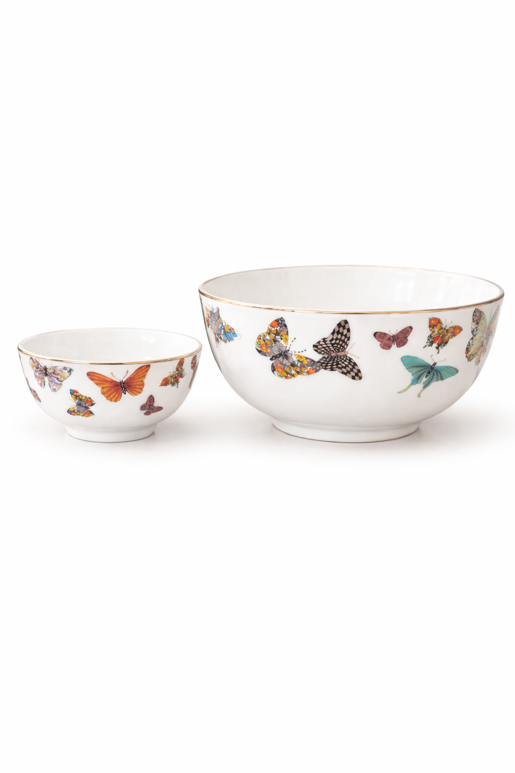 ITALORO Butterfly , 24 K Gold Line , Dining Ware 47 PCS ,OH-22013