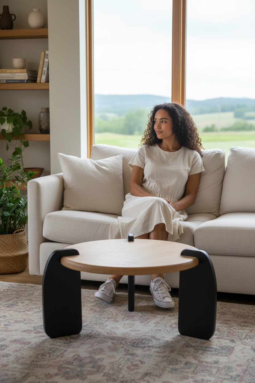 ARTIVELLO   Round Coffee Table  -LK-25035