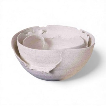 CLAIR & CHIC  Handmade Ceramic Fruit Bowl  - JDC25016
