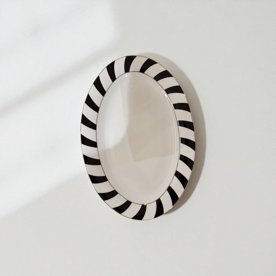 ITALORO Black & White Dining Ware 47 PCS, TE0064-2310015