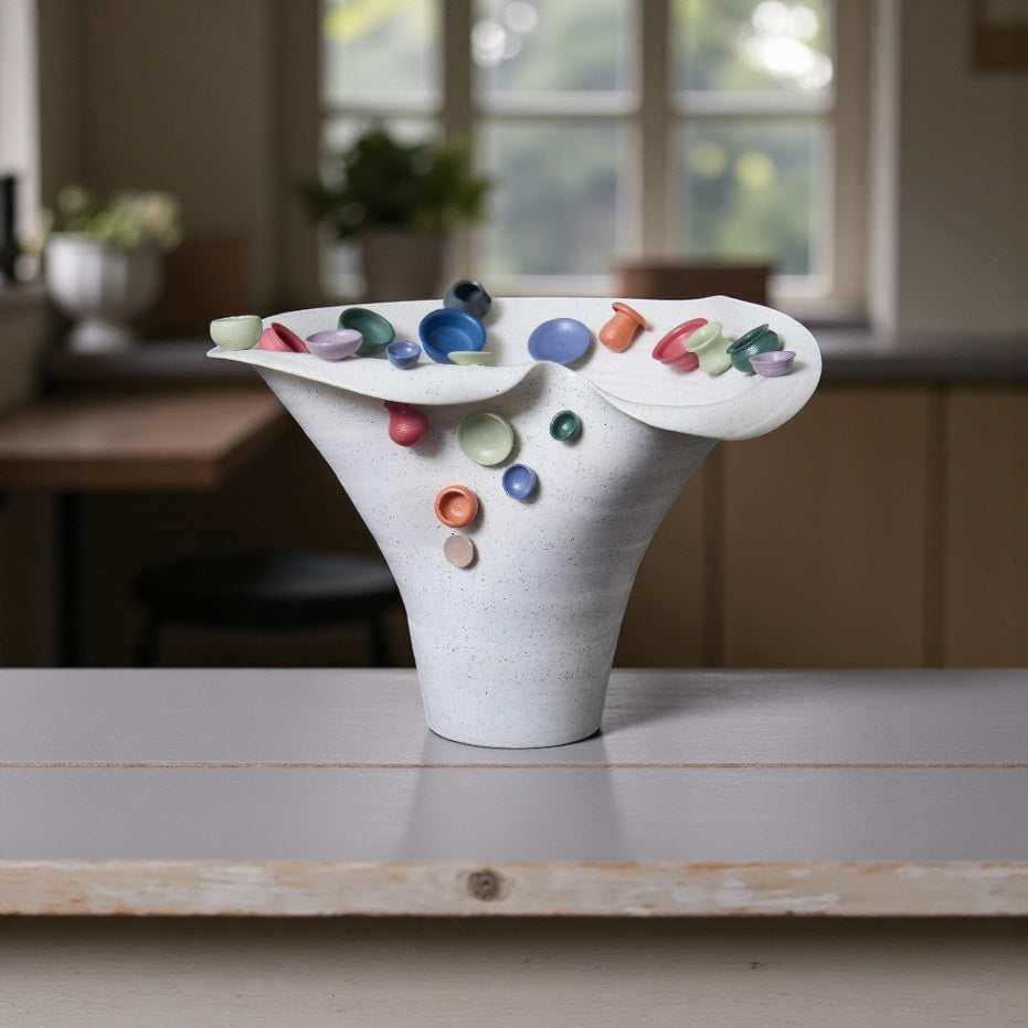 CLAIR & CHIC  Handmade Ceramic Vase - JDQ24029