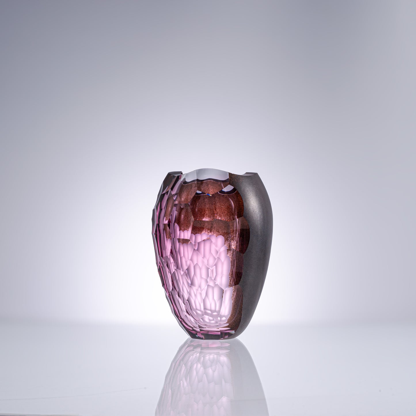 MURATERRA Dark red vase   -AJ1010080
