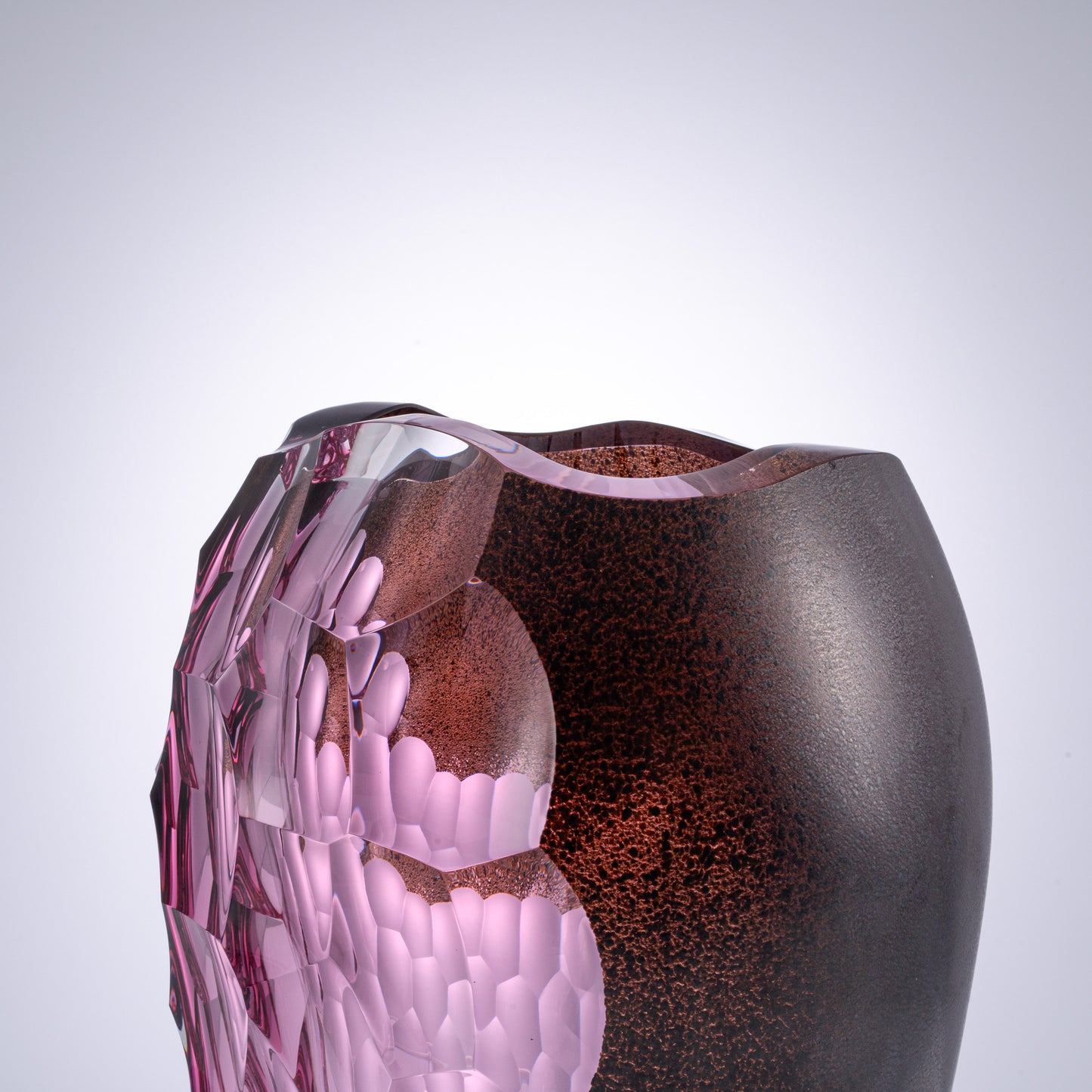 MURATERRA Dark red vase   -AJ1010080
