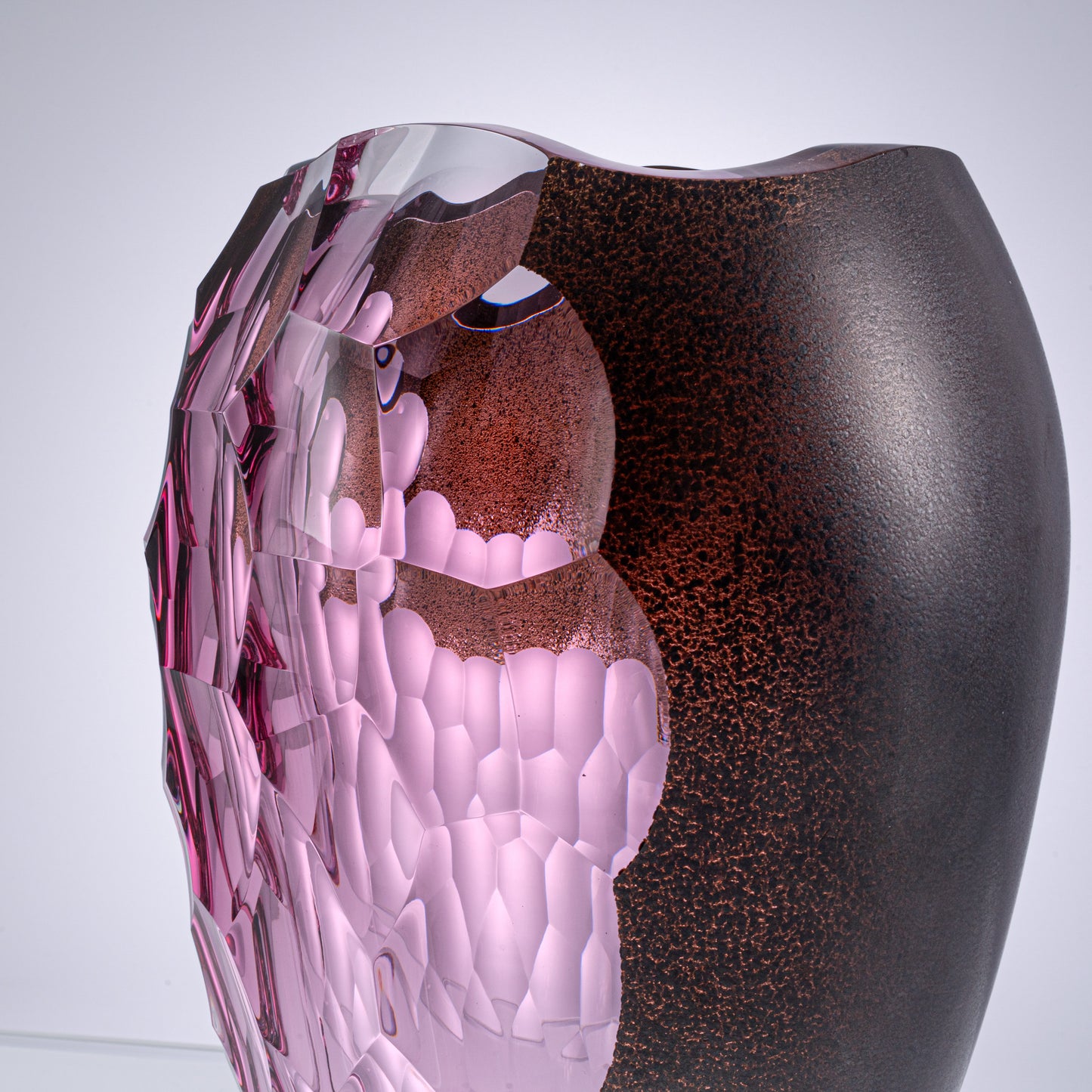 MURATERRA Dark red vase   -AJ1010080
