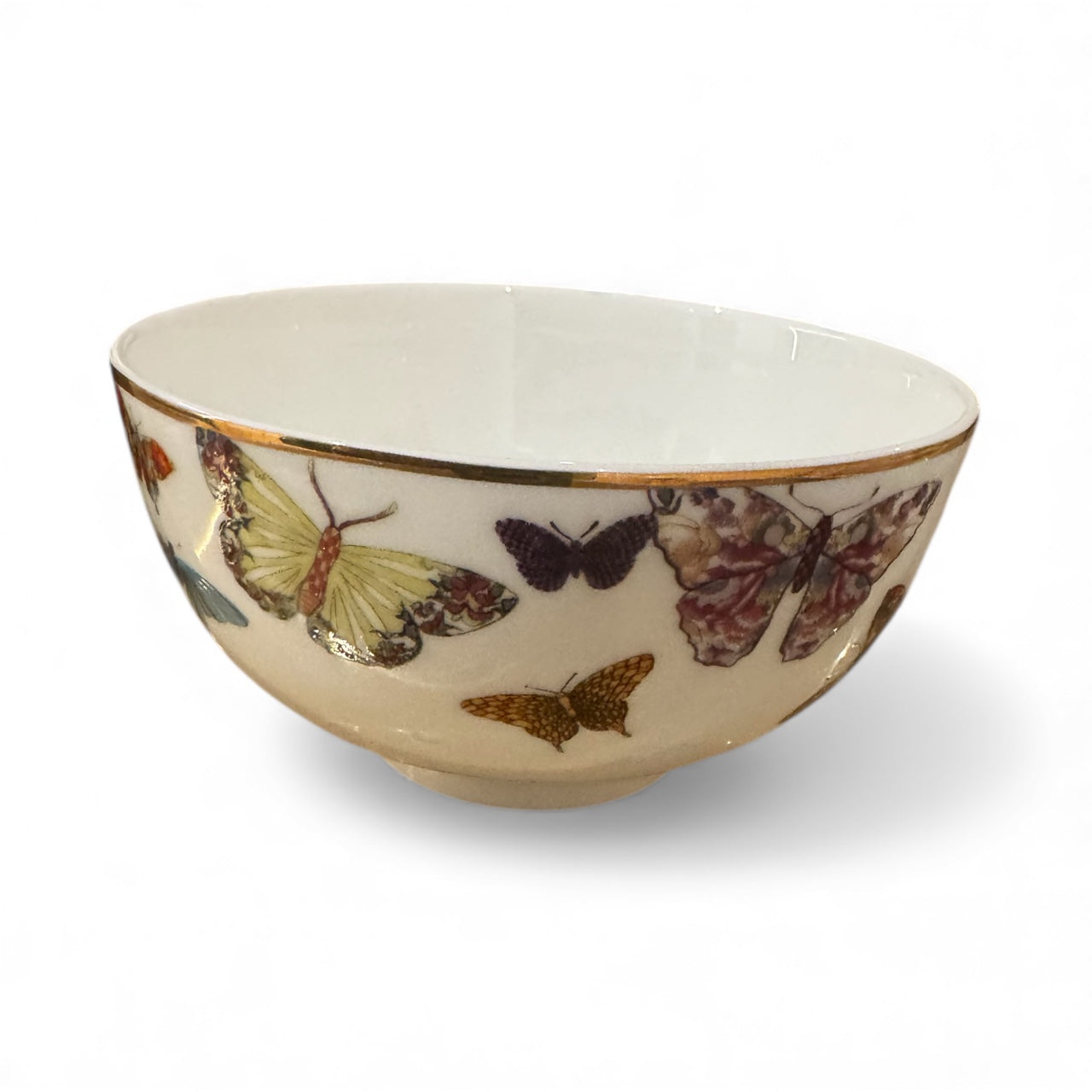 ITALORO Butterfly , 24 K Gold Line , Dining Ware 47 PCS ,OH-22013