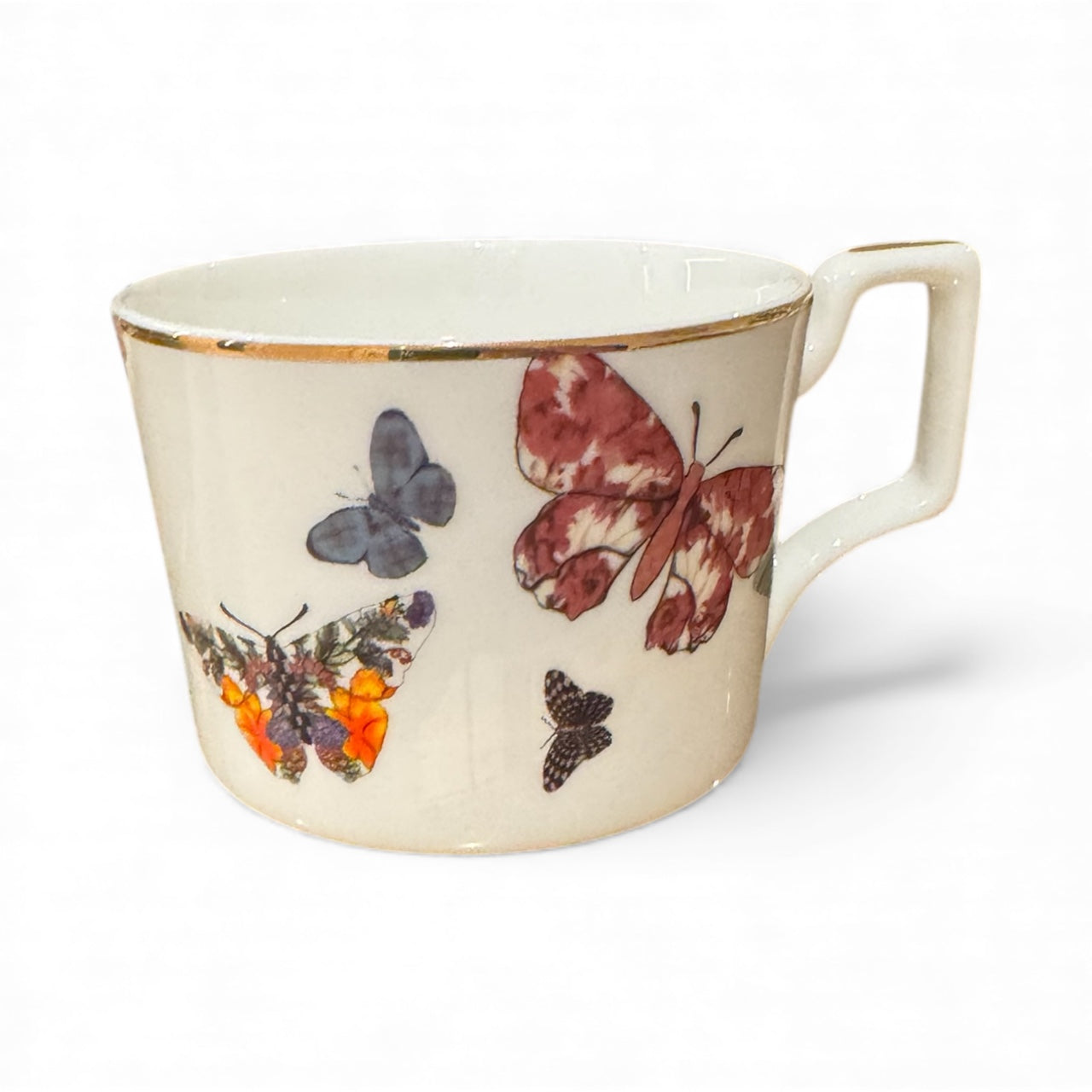 ITALORO Butterfly , 24 K Gold Line , Dining Ware 47 PCS ,OH-22013