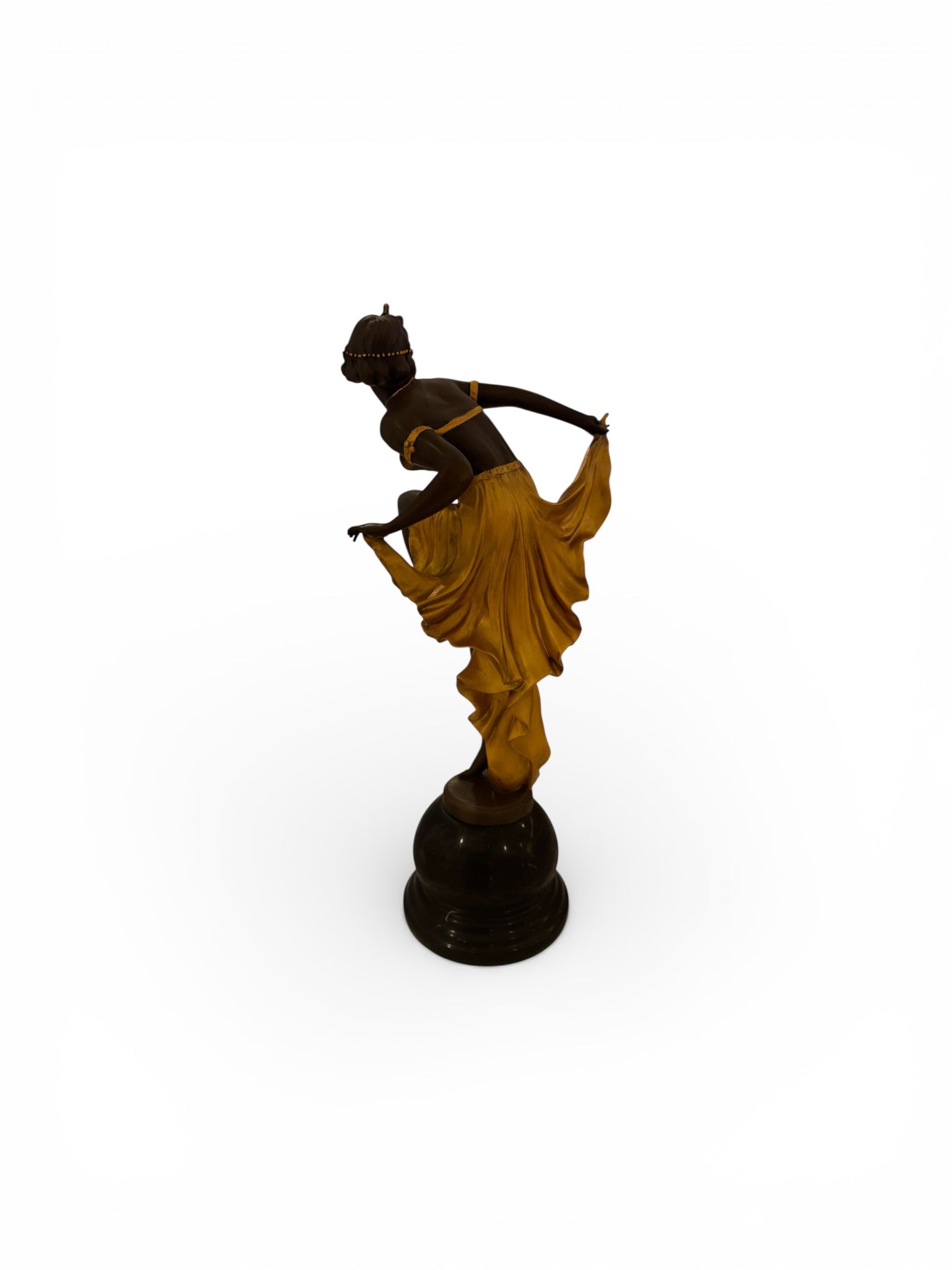 Giovanni Handmade Female Dancer Bronze Statue EP-951MJ, 51.2×24×14.4 cm
